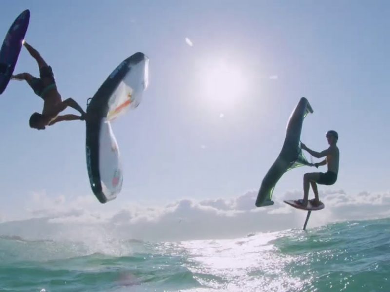 KAI LENNY: HOW TO BACK FLIP AND FRONT FLIP WING FOILING!