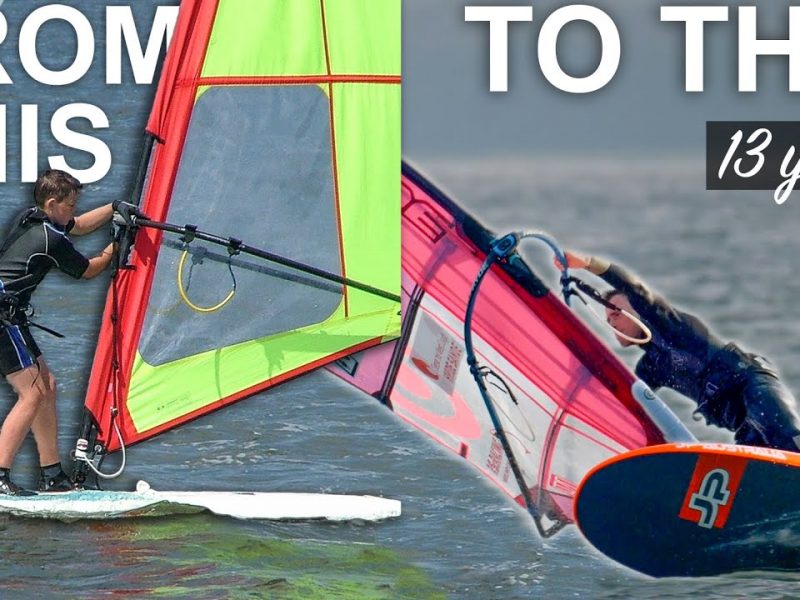 FROM BEGINNER TO PRO WINDSURFER: NICO PRIEN