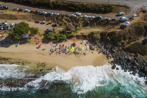 Hookipa from above