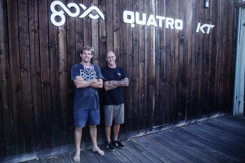Adam and Keith in Maui at the Goya HQ